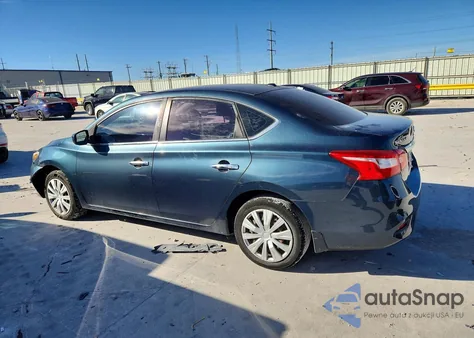 2016 Nissan Sentra S z USA, uszkodzony, nr VIN 3N1AB7AP8GY331723